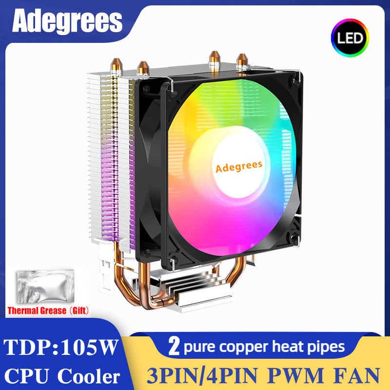 Cpu Cooler - Dispositivo di raffreddamento della CPU 3Pin/4Pin