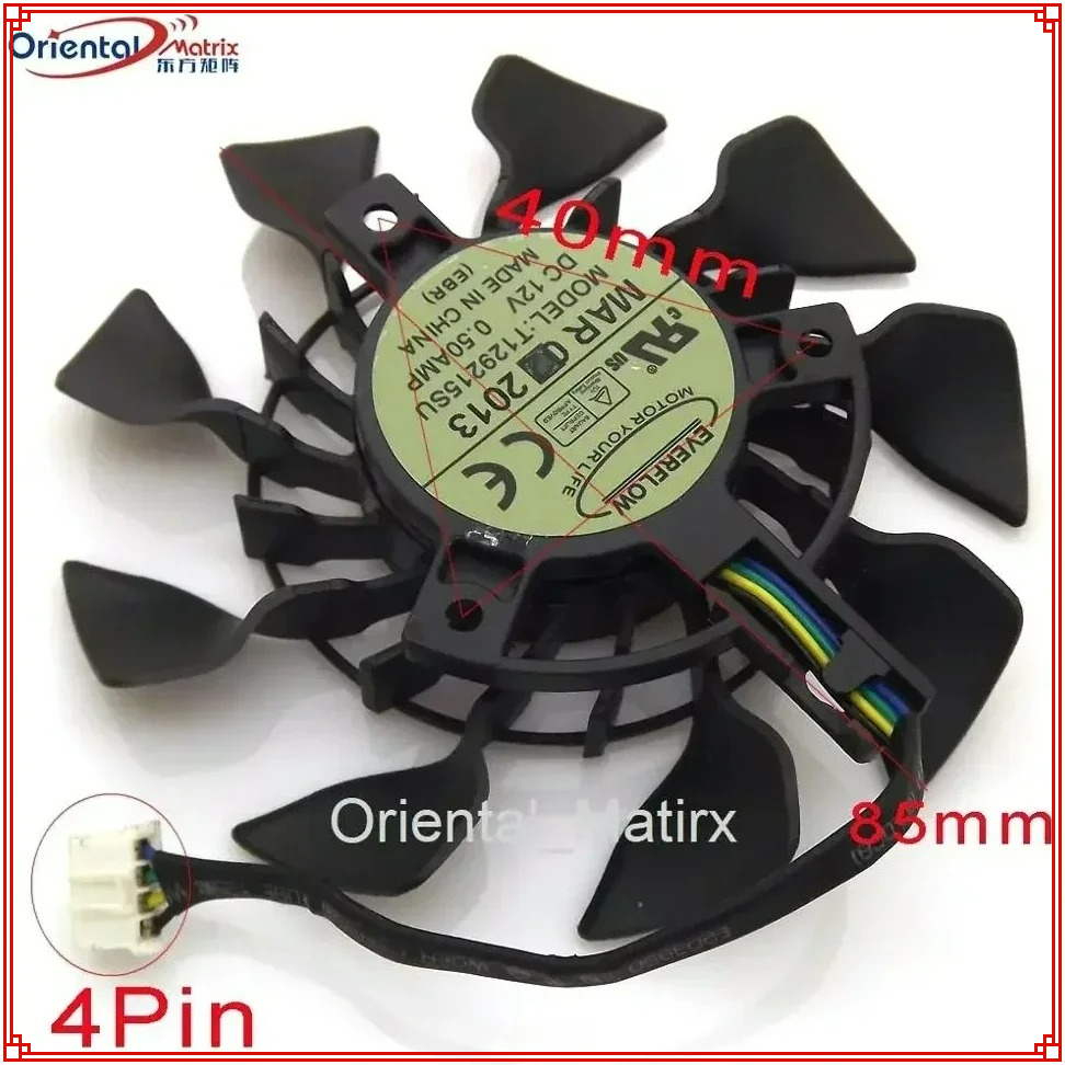 Gpu Cooler - Ventola di raffreddamento GPU T129215SU PLA09215S12H